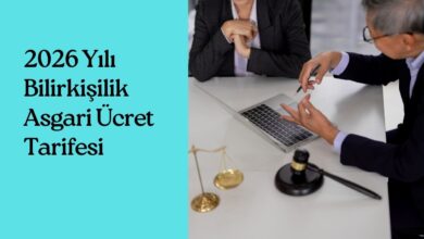 2026 Yılı Bilirkişilik Asgari Ücret Tarifesi